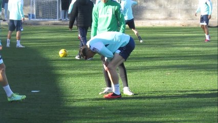Marc Roca No Entrena con el Grupo ⚽
