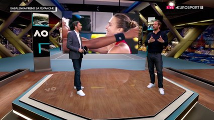 Di Pasquale : "Sabalenka n'a pas fait le match parfait, mais sa confiance a fait le reste"