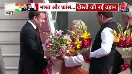 President Macron, Republic Day chief guest, lands in Jaipur