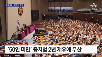 ‘중대재해법 유예’ 불발…27일부터 적용