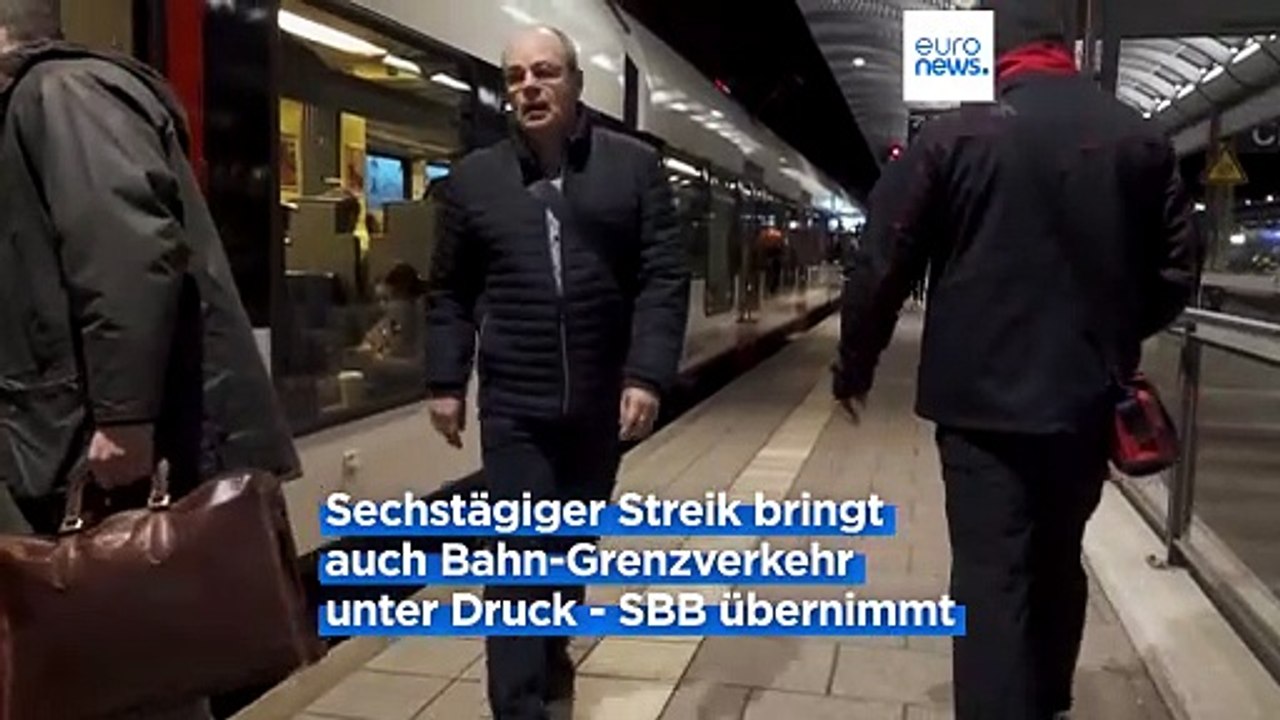 Schweizer Bundesbahn umgeht deutschen Bahnstreik