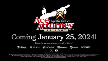Apollo Justice Ace Attorney Trilogy Official Spirit of Justice Special Episode Preview Trailer