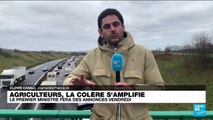 Colère des agriculteurs en France : le Premier ministre fera des annonces vendredi, selon le ministère de l'Agriculture