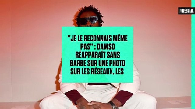 Je le reconnais même pas : Damso réapparaît sans barbe sur une photo sur les réseaux, les internautes choqués