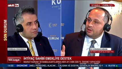 AK Parti Hukuki İşler Bşk. Yrd. Av. Aydoğan Ahıakın gündemi değerlendirdi