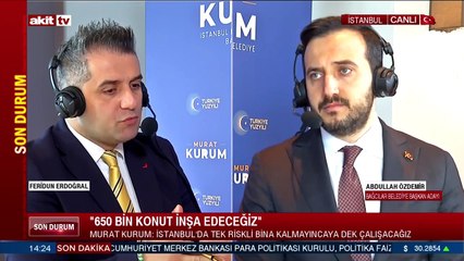 Bağcılar Belediye Başkan Adayı Abdullah Özdemir hedeflerini anlattı