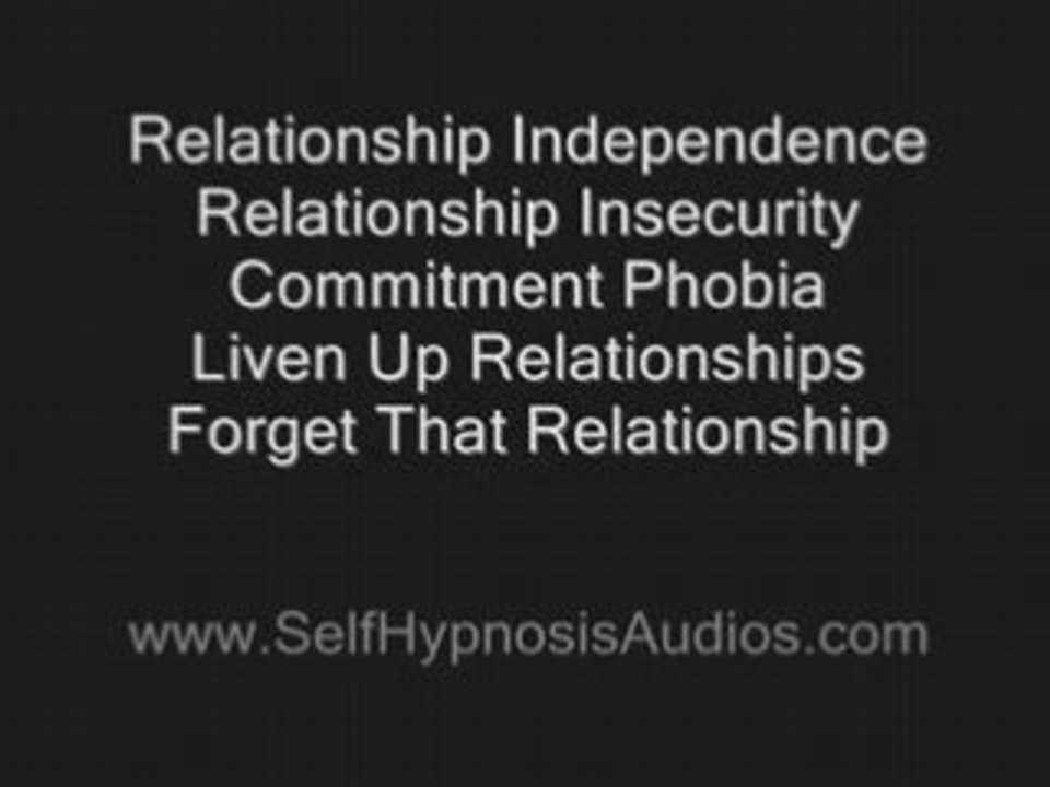 Free Self Hypnosis Audio and Video