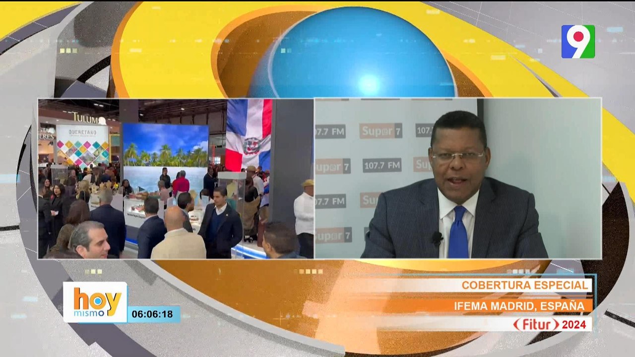 ¡Primicia! Stand RD es el más vistoso en Fitur | Hoy Mismo