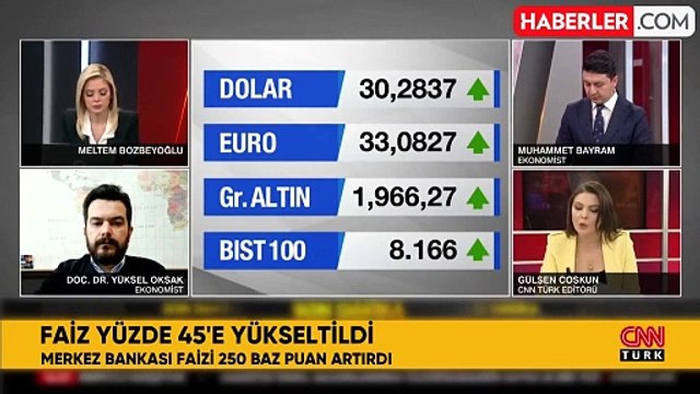 Merkez Bankası faiz kararı borsayı nasıl etkiler? Merkez Bankası faiz arttırırsa borsa düşer mi, yükselir mi?
