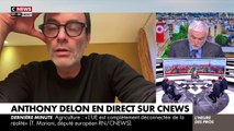 Anthony Delon est l'invité de Pascal Praud dans L'Heure des Pros (CNews) pour parler de l'affaire Delon