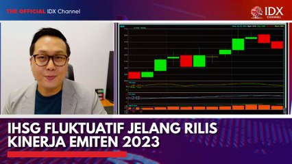 IHSG Fluktuatif Jelang Rilis Kinerja Emiten 2023