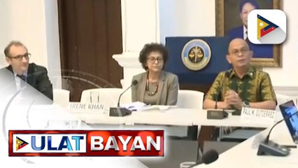 Media killings at red tagging, ilan sa mga tinalakay sa pulong ng DOJ, PTFoMs, at UN Rapporteur