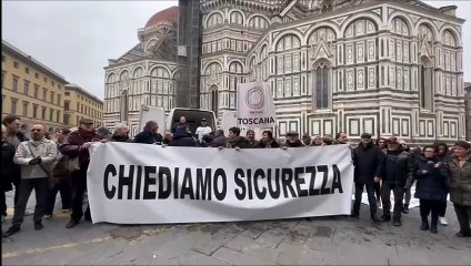 Firenze, la protesta per la sicurezza