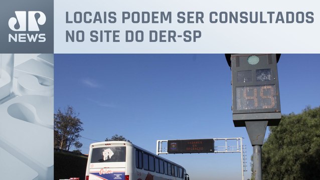 Governo de SP instalará 649 novos radares nas rodovias