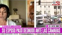 Zoom traicionero: el esposo de Mónica Gutiérrez se paseó desnudo ante las cámaras