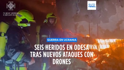 Ucrania | Seis heridos en Odesa tras nuevos ataques rusos con drones