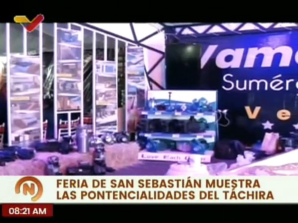 Feria de San Sebastián exalta las bondades turisticas de Táchira y afianza la economia nacional