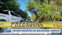 Macuspana, Tabasco, vive jornada violenta