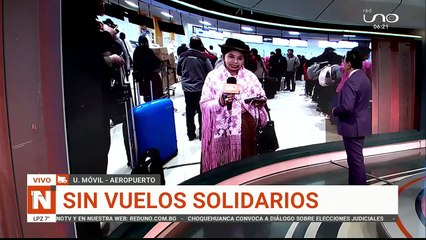 Ya no hay vuelos solidarios