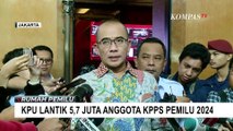 KPU RI Lantik Anggota 5,7 Juta Anggota KPPS Pemilu 2024