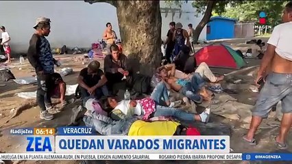 Dividen a grupo de migrantes que formaba parte de la caravana