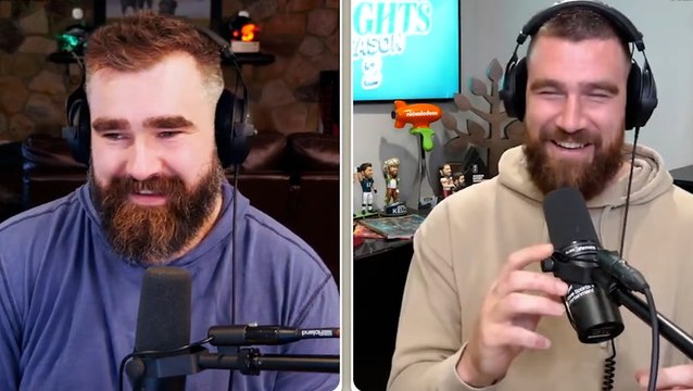 Travis Kelce reveals Taylor Swift’s reaction to shirtless Jason Kelce at Chiefs game