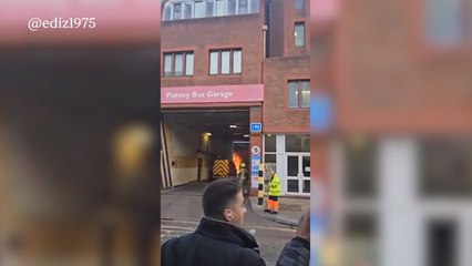 Electric Bus Bursts Into Flames Inside South-west London Depot In Latest Terrifying Incident
