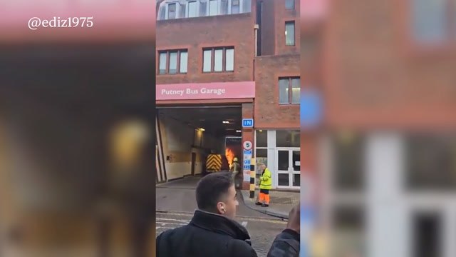 Electric Bus Bursts Into Flames Inside South-west London Depot In Latest Terrifying Incident