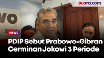 PDIP Sebut Prabowo-Gibran Cerminan Jokowi Tiga Periode, Gerindra: Tidak Berdasar!