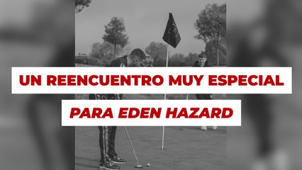 El reencuentro de Hazard con el recogepelotas al que pateó hace 11 años