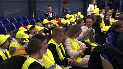 Dziennik Zachodni / Akcja Odblaskowa Szkoła Katowice / Andrzej Kornaś