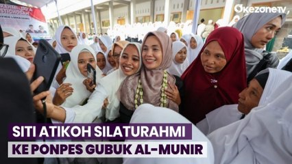 Siti Atikoh Silaturahmi ke Ponpes Gubug Al-Munir di Lumajang, Gaungkan Santripreneur