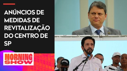 Tarcísio e Nunes participam de atividades nas comemorações dos 470 anos de São Paulo