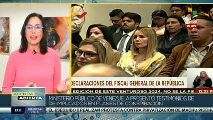 Presidente de Venezuela presentó pruebas de conspiración contra el Gobierno