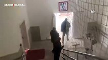 Malatya'da depreme hastanede yakalanan vatandaşlar büyük panik yaşadı!
