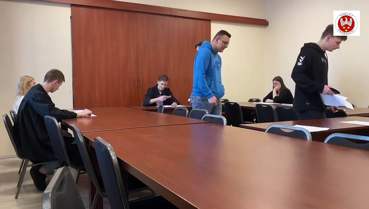Symulacja rozprawy karnej dla mieszkańców Powiatu Obornickiego