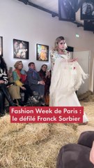 Fashion Week de Paris : le défilé Franck Sorbier