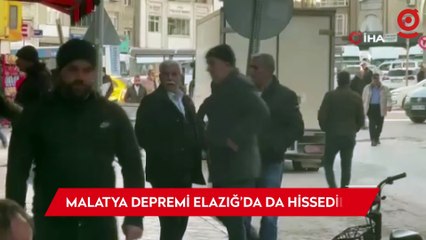 Malatya depremi Elazığ’da da hissedildi