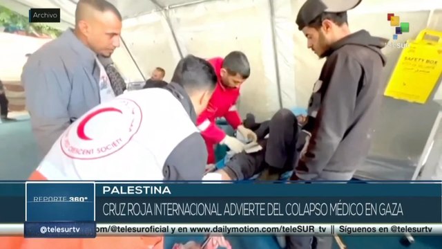 Reporte 360° 25-01: Cruz Roja alerta de un colapso médico en Gaza
