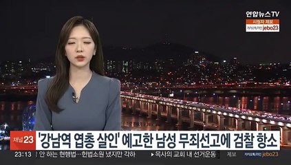 '강남역 엽총 파티' 살인 예고글 올린 30대 무죄 선고에 검찰 항소