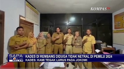 Kades di Rembang Jateng Diduga Tidak Netral di Pemilu 2024
