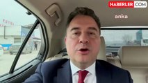 Ali Babacan: Cumhurbaşkanı'nın Merkez Bankası'nın faiz artışına sessiz kalması düşünülemez