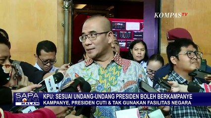 KPU: Sesuai Undang-Undang Presiden Boleh Berkampanye, tapi...