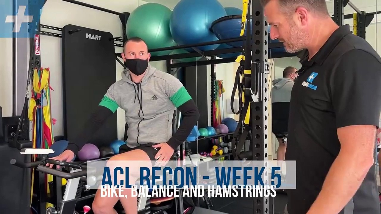 ACL Reconstruction - Week 5_ Bike, Balance and Hamstrings _ Tim Keeley _ Physio REHAB