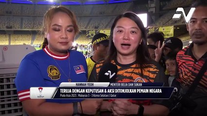 Hannah Yeoh teruja dengan keputusan & aksi ditonjolkan Harimau Malaya