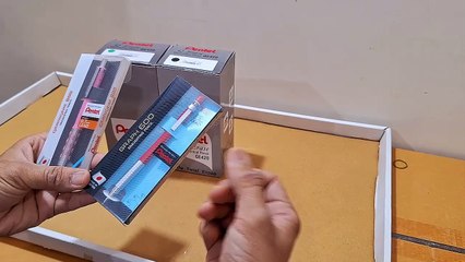 Unboxing and Review of Pentel Q-Erase QE420, GraphGear 600, Graph Gear 800 Mechanical Pencil