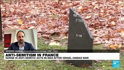 'Clearly worrying': Oct 7th Hamas attack on Israel sparks 1000% rise in antisemetic acts in France
