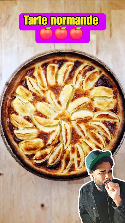 La tarte normande !