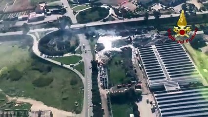 Spegnimento incendio Licata