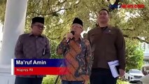 Presiden Jokowi Pose 2 Jari di Mobil Kepresidenan, Begini Tanggapan Wapres Ma'ruf Amin